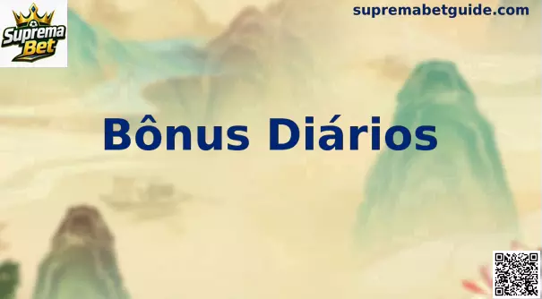 Guia sobre Bônus Diários, missões, cashback e recompensas da Suprema Bet