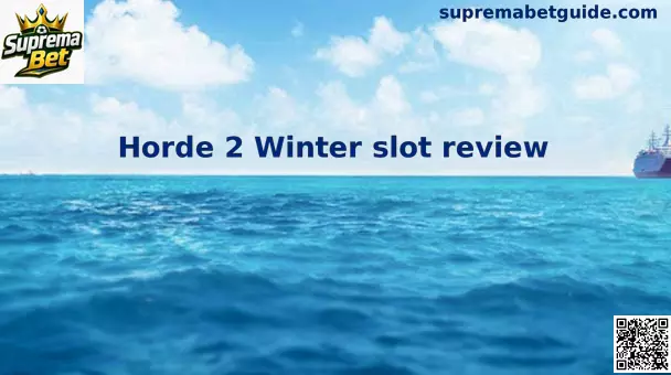 Cenário temático do caça-níquel Horde 2 Winter