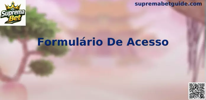 Formulário de Acesso Suprema Bet