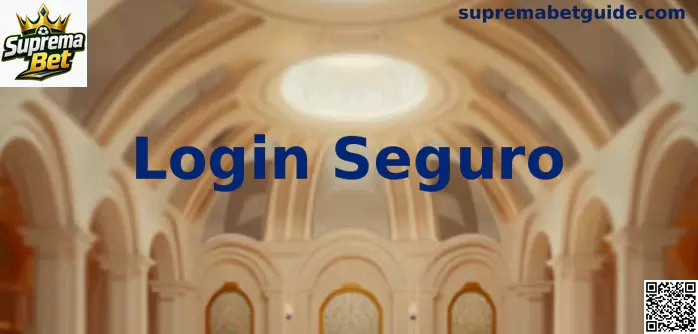 Interface de Login Seguro Suprema Bet