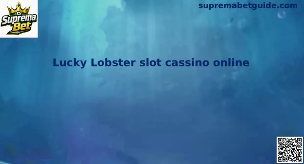 Tela ilustrativa do Lucky Lobster slot cassino online
