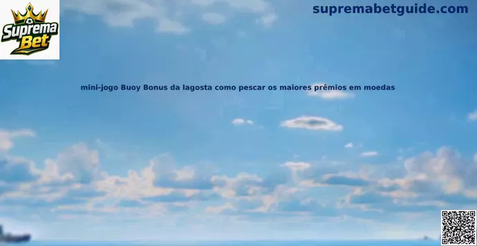 mini-jogo Buoy Bonus da lagosta