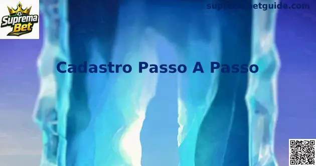 Interface de Cadastro Passo A Passo na Suprema Bet