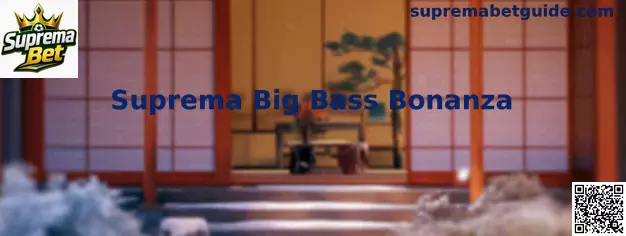 Tela ilustrativa do jogo Suprema Big Bass Bonanza