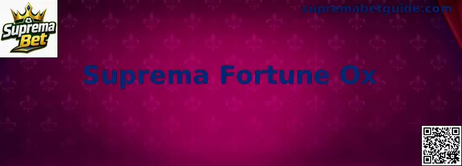 Interface temática do Suprema Fortune Ox