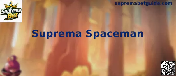 Imagem ilustrativa do jogo Suprema Spaceman com astronauta em uma jornada espacial